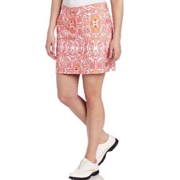 NWOT Adidas Blooming Tattoo Clima Cool Skort Sz 4 - Picture 1 of 7